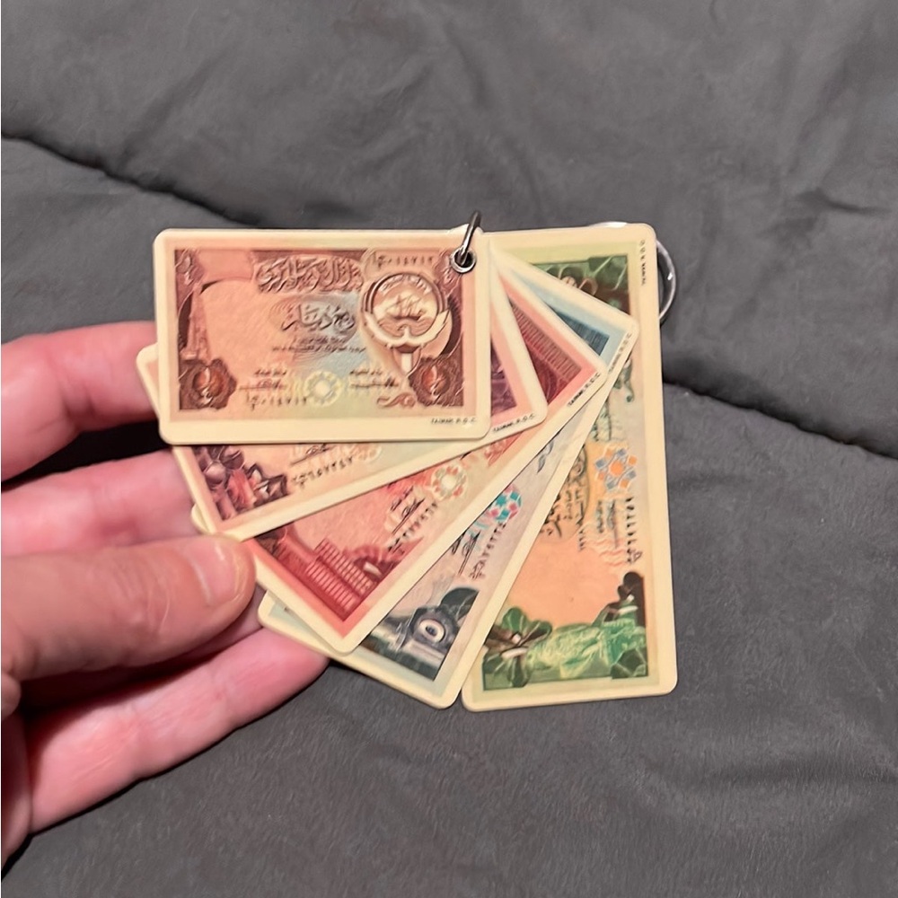 Keychain Bank of Kuwait Dinars